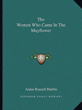 portada the women who came in the mayflower (en Inglés)