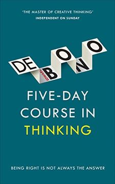 portada Five-Day Course in Thinking (en Inglés)