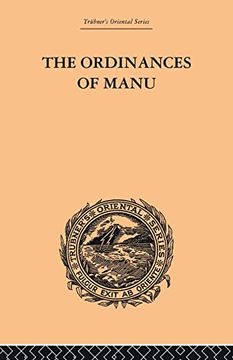 portada The Ordinances of Manu: Translated From the Sanskrit (en Inglés)
