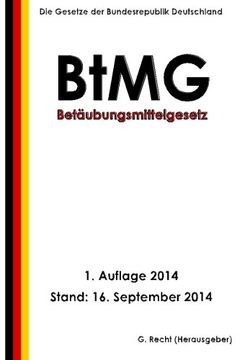 portada Betäubungsmittelgesetz - BtMG (German Edition)
