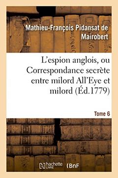 portada L'espion anglois, Tome 6 (Histoire) (French Edition)