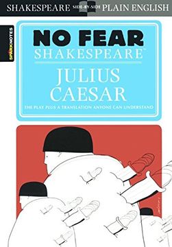portada Julius Caesar (no Fear Shakespeare) (Sparknotes no Fear Shakespeare) (en Inglés)