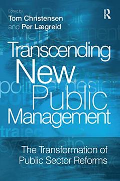 portada Transcending New Public Management: The Transformation of Public Sector Reforms (en Inglés)