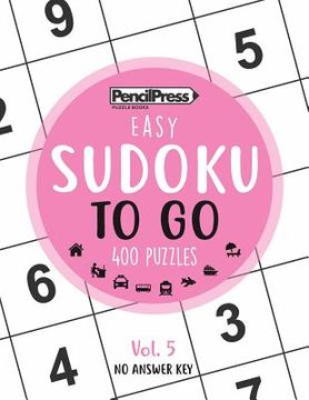 portada SUDOKU TO GO (400 Puzzles, easy): Sudoku Puzzle Books for adults (in English)