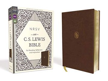 portada Nrsv, the c. S. Lewis Bible, Leathersoft, Brown, Comfort Print: For Reading, Reflection, and Inspiration 