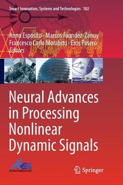 portada Neural Advances in Processing Nonlinear Dynamic Signals (en Inglés)