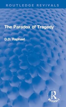 portada The Paradox of Tragedy (en Inglés)