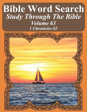 portada Bible Word Search Study Through The Bible: Volume 63 1 Chronicles #2 (en Inglés)