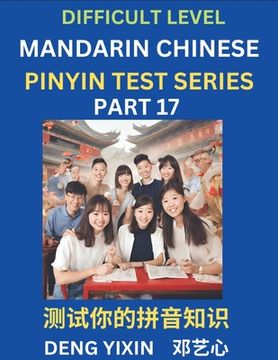 Libro Chinese Pinyin Test Series Part 17 Hard Intermediate Libro Chinese Pinyin Test Series Part 17 Hard Intermediate