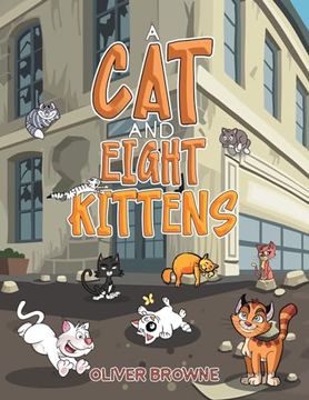 portada A cat and Eight Kittens (en Inglés)