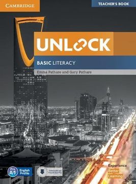 portada Unlock Basic Literacy Teacher's Book With Downloadable Audio (en Inglés)