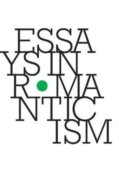 portada Essays in Romanticism, Volume 25. 1 2018 (en Inglés)