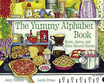 portada The Yummy Alphabet Book (Jerry Pallotta's Alphabet Books) (en Inglés)