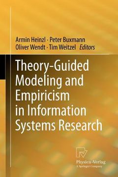 portada theory-guided modeling and empiricism in information systems research