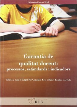 portada GARANTIA DE QUALITAT DOCENT (en Catalá)