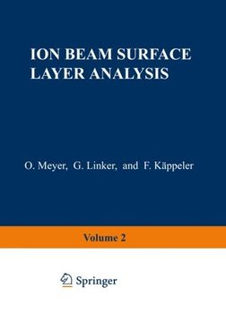 portada Ion Beam Surface Layer Analysis: Volume 2