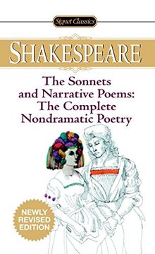 portada The Sonnets and Narrative Poems: The Complete Non-Dramatic Poetry (Signet Classics) (en Inglés)