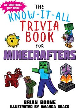portada Know-It-All Trivia Book for Minecrafters: Over 800 Amazing Facts and Insider Secrets
