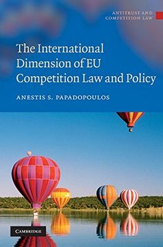 portada The International Dimension of eu Competition law and Policy (en Inglés)