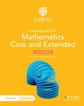 portada CAM Igcse Maths Cre&ext CB W Dv(2y) (en Inglés)