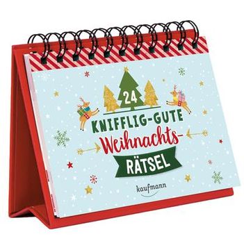 portada 24 Knifflig-Gute Weihnachtsrätsel (en Alemán)