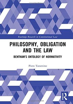 portada Philosophy, Obligation and the Law: Bentham's Ontology of Normativity (en Inglés)