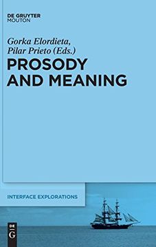 portada Prosody and Meaning (in English)