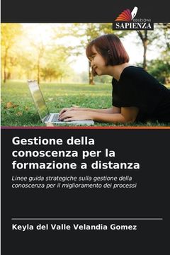 portada Gestione della conoscenza per la formazione a distanza (en Italiano)