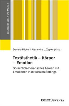 portada Textästhetik - Körper - Emotion (en Alemán)