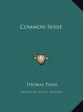 portada common sense (en Inglés)