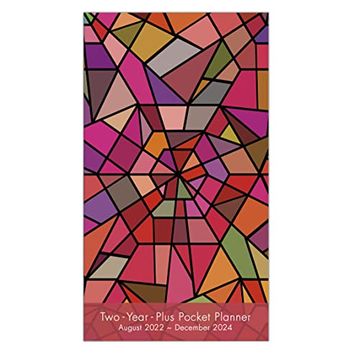 portada Stained Glass (Checkbook2 Year Pocket Planner) 