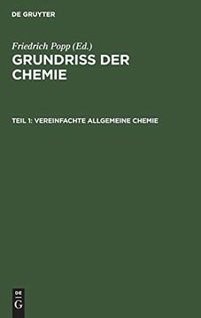 portada Vereinfachte Allgemeine Chemie (en Alemán)