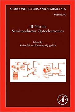 portada Iii-Nitride Semiconductor Optoelectronics: Volume 96 (Semiconductors and Semimetals) 