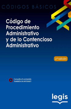 portada Código de Procedimiento Administrativo y de lo Contencioso Administrativo