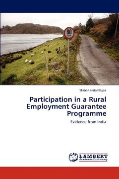 portada participation in a rural employment guarantee programme (en Inglés)