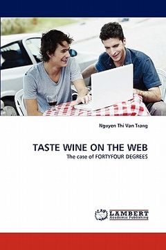 portada taste wine on the web (en Inglés)