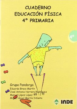 portada Educación física, 4 Educación Primaria. Cuaderno (Paperback) (in Spanish)