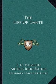 portada the life of dante (in English)