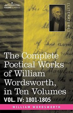 portada the complete poetical works of william wordsworth, in ten volumes - vol. iv: 1801-1805 (en Inglés)
