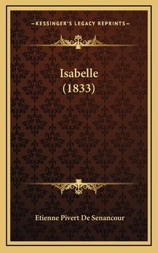 portada Isabelle (1833) (in French)