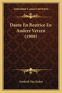 portada Dante En Beatrice En Andere Verzen (1908)