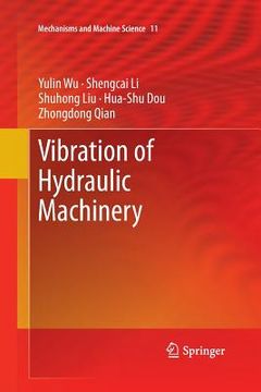 portada Vibration of Hydraulic Machinery (en Inglés)