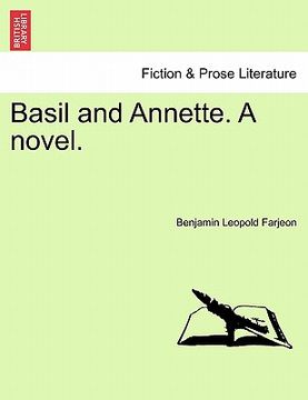 portada basil and annette. a novel. (en Inglés)