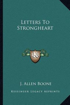 portada letters to strongheart