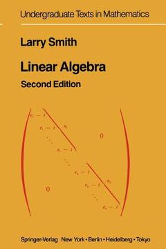 portada linear algebra (en Inglés)