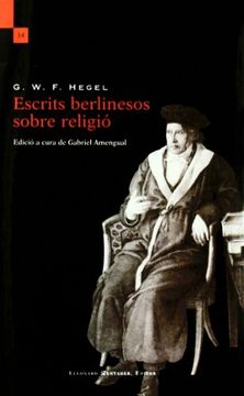 portada Escrits Berlinesos Sobre Religio (en Catalá)