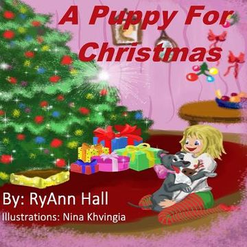 portada A Puppy For Christmas (en Inglés)