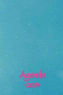 portada Agenda 2019: Semainier de janvier à décembre, Theme ciel bleu, Design et ergonomique, Simple et efficace, Glossy cover, 15.2 x 22.9 (en Francés)