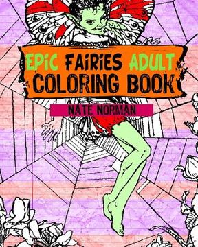 portada Epic Fairies Adult Coloring Book (en Inglés)