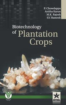 portada Biotechnology of Plantation Crops (en Inglés)